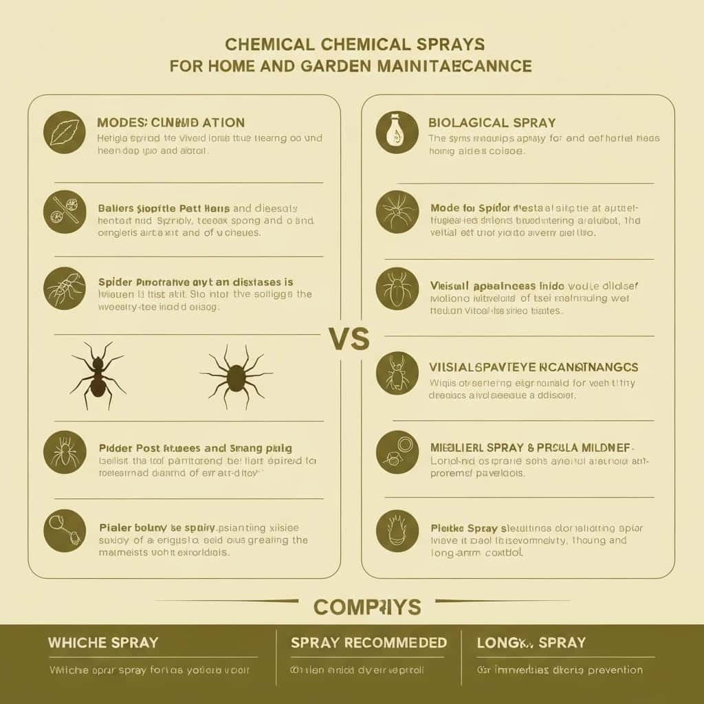 Oprysk chemiczny vs. biologiczny: Które rozwiązanie wybrać do domu i ogrodu?