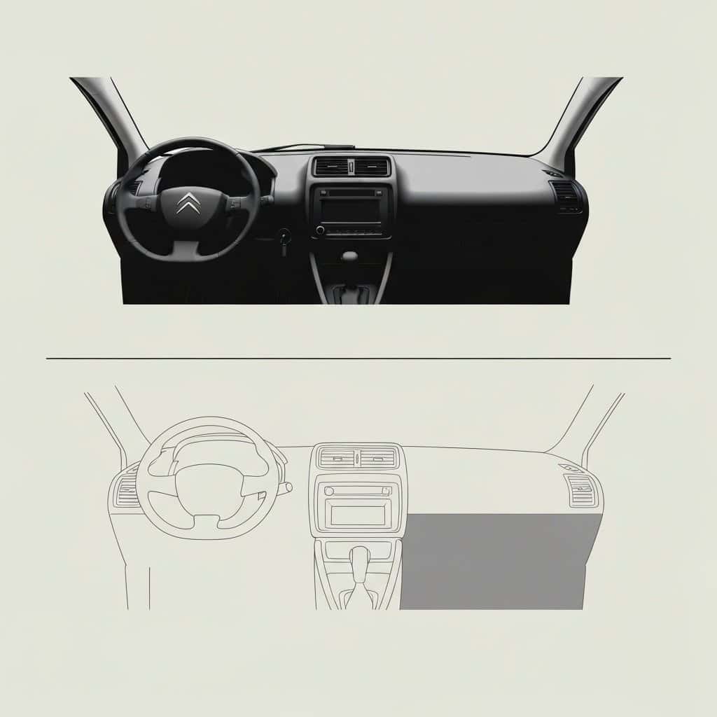 Ergonomia kokpitu: Citroen CX vs. Citroen C5 X – porównanie dwóch wizji komfortu