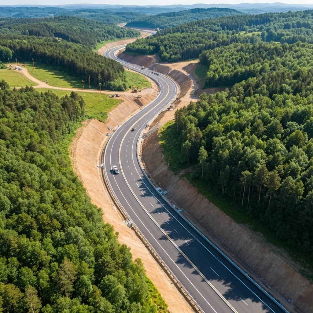 Spór o przebieg nowej drogi ekspresowej: Analiza kluczowych kwestii