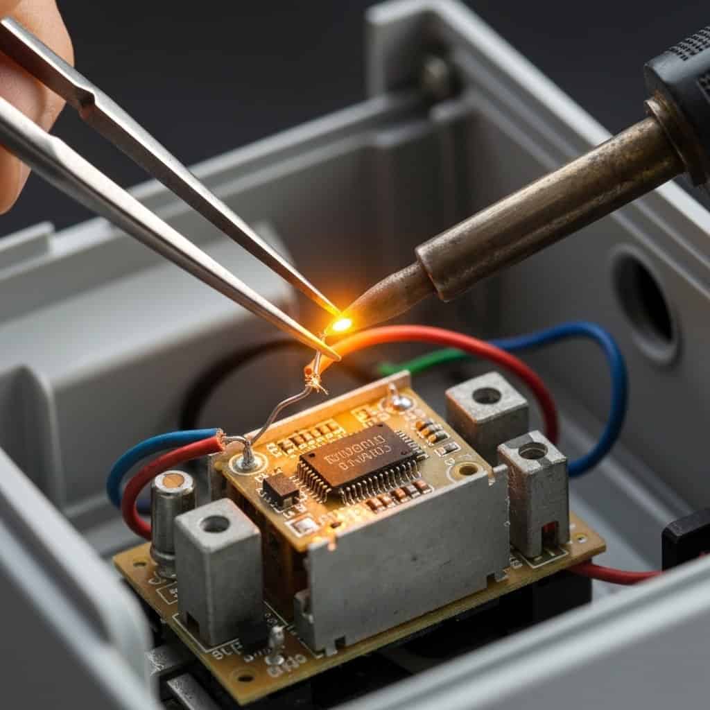 Lutowanie uszkodzonego przewodu w małym AGD: praktyczny poradnik